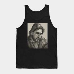 Serpico Portrait Drawing Tank Top